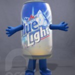 Botarga inflable Lata cerveza